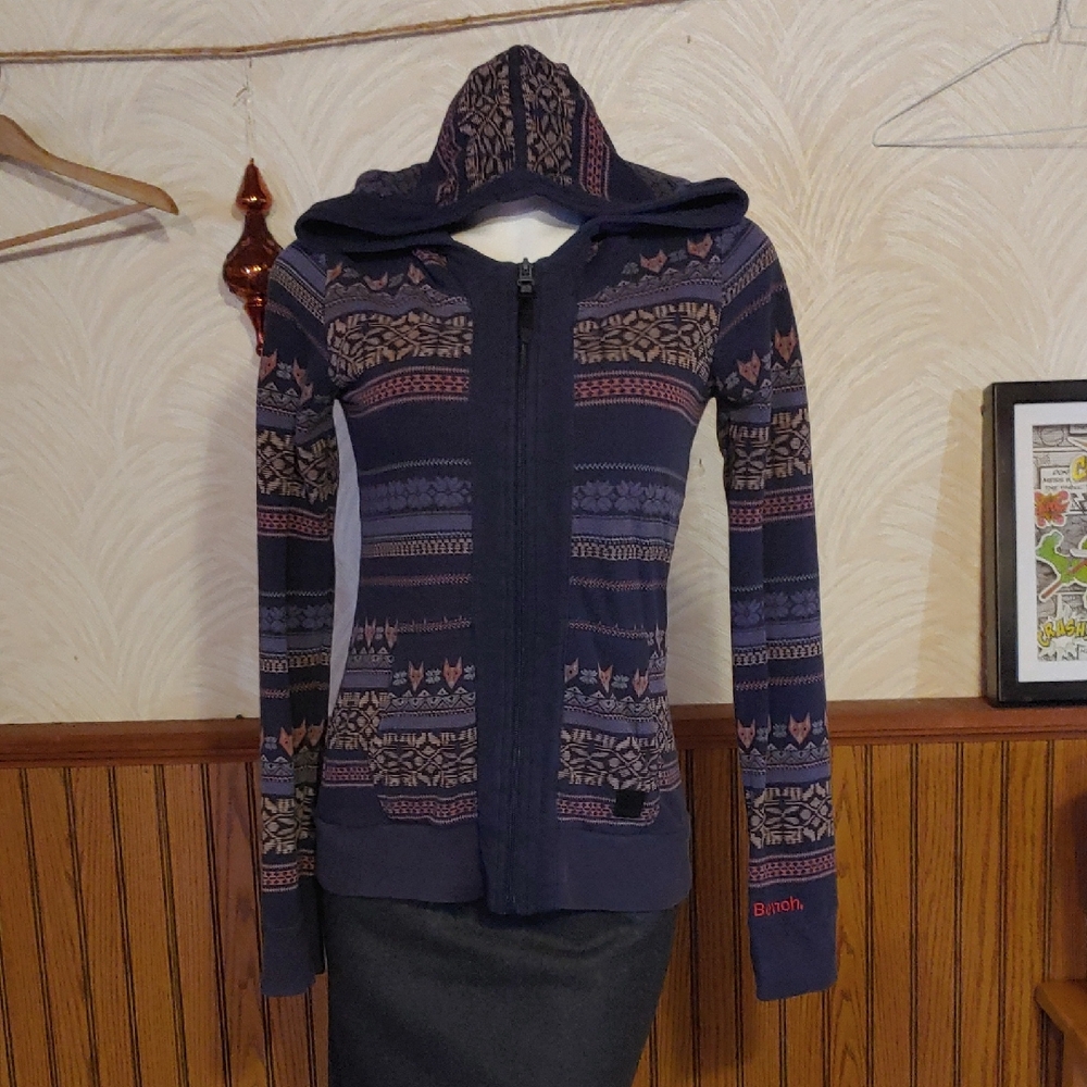 Bench Navy Casual Hoodie